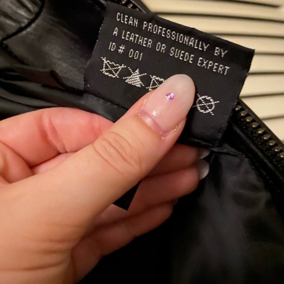 Colebrook Essentials Leather Zip Jacket w/ Tie - Picture 6 of 7